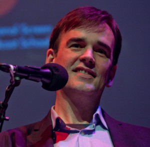 Tim Ferguson speaks at Melbourne Film Festival