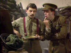 Rowan Atkinson & Hugh Laurie-'Blackadder Goes Forth'