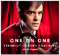 One-to-one comedy coaching with Tim Ferguson